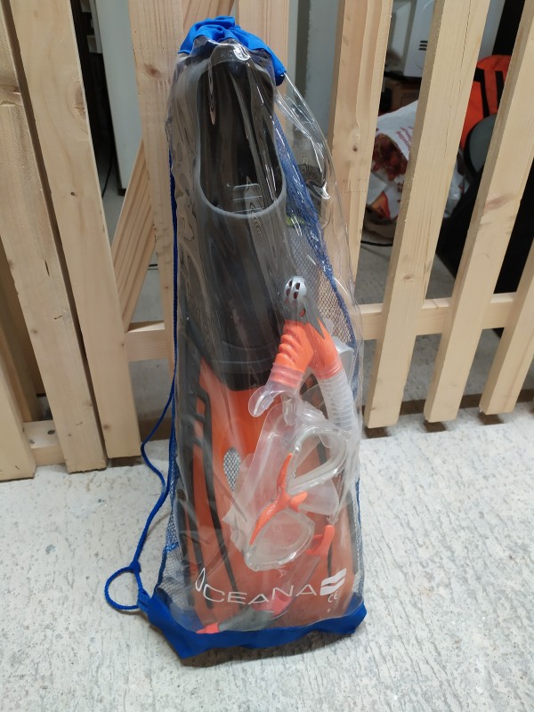 Kit de snorkeling taille 44/45