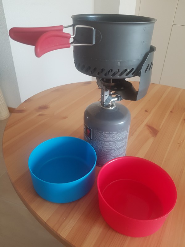 Réchaud pour bivouac