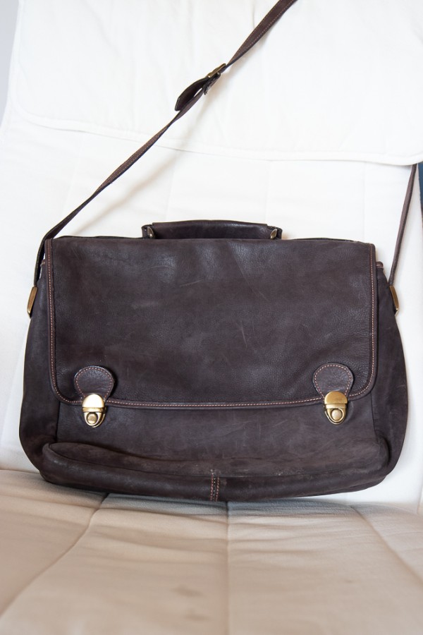 Cartable en cuir - Excellent état