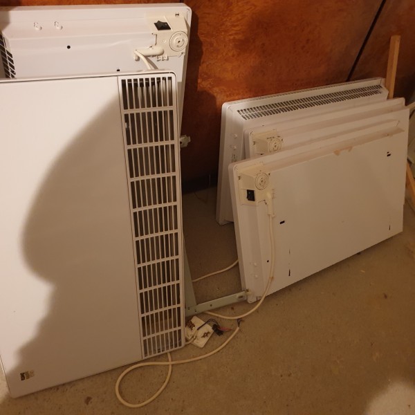 5 radiateurs électrique