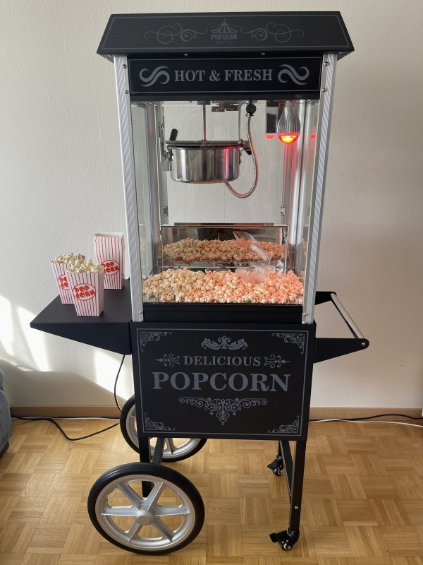 Location machine à Popcorn (inclus Maïs + cornets à popcorn)