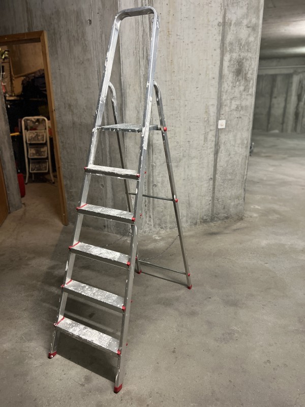 Echelle avec plateforme 1.8m