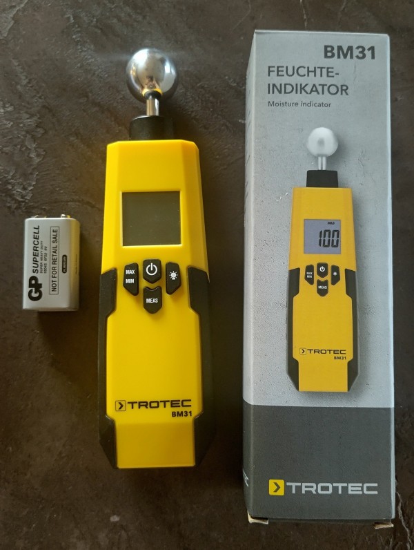 Humidimètre - mesure humidité dans les murs et sols