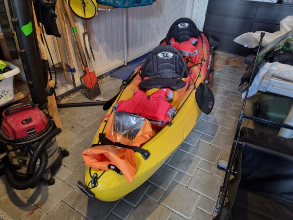 Canoé KTM pour 2 adultes (+ 1 enfant)