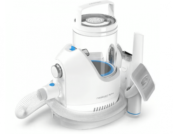 Kit de toilettage avec aspirateur chiens/chats