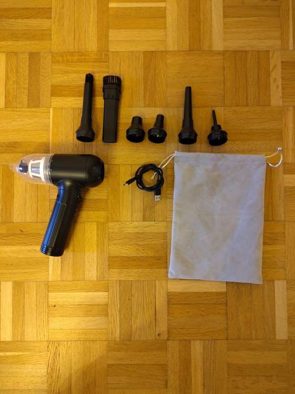 Aspirateur/souffleur pour PC