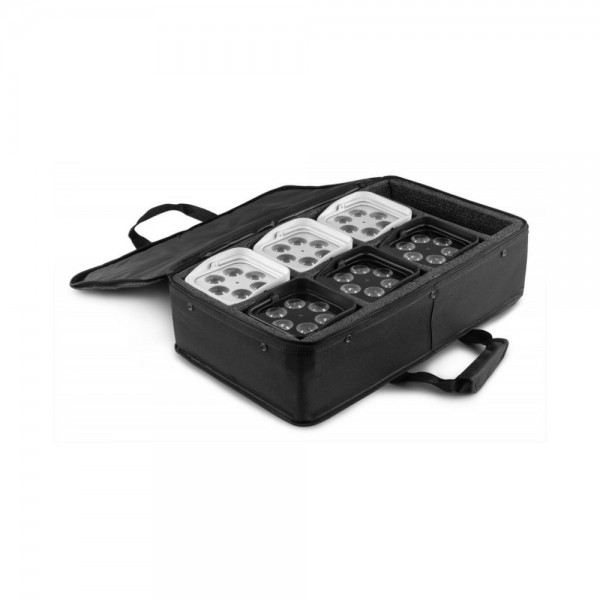 PACK 6 PAR LED SUR BATTERIE