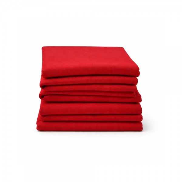 NAPPE EN TISSU ROUGE 240 × 240 cm