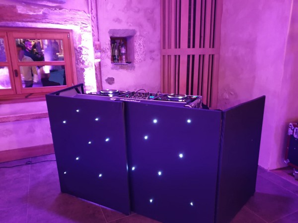 Devanture DJ Paravent LED