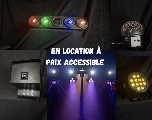 Location matériel disco